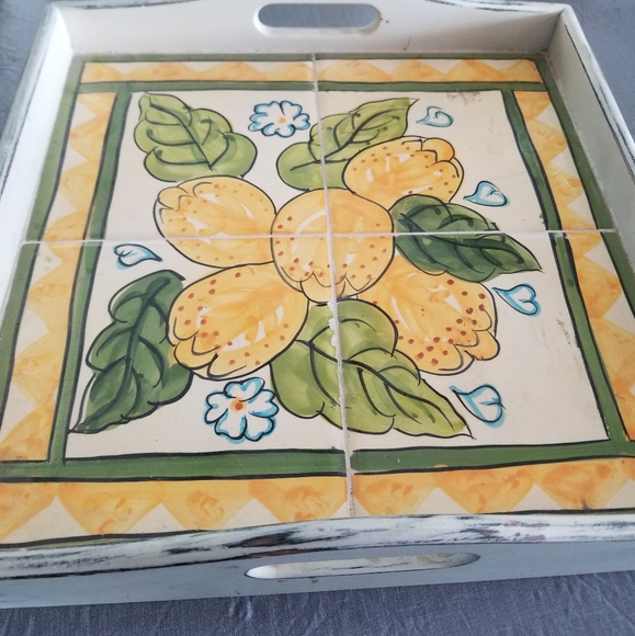 Lemon design Tray - Picture 2 of 4